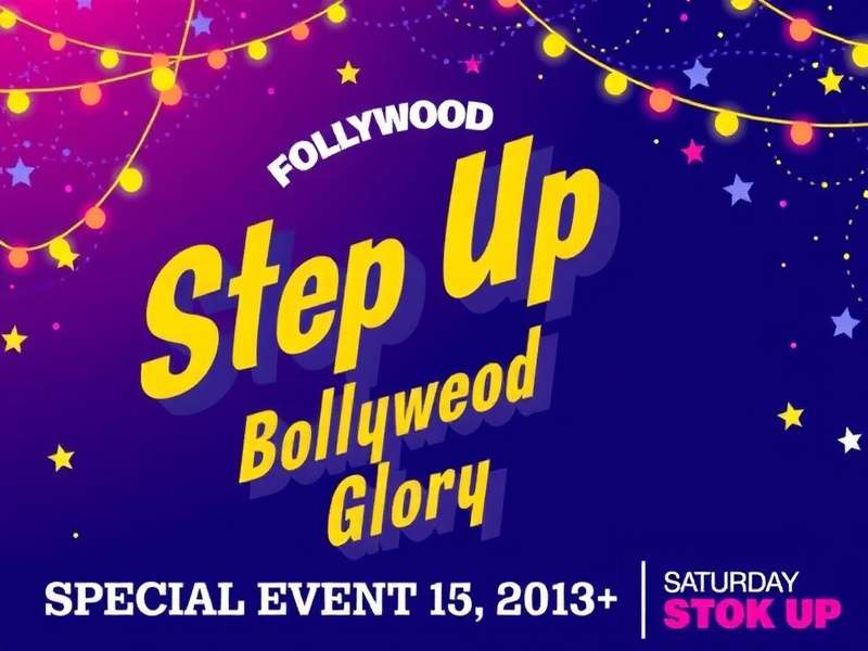 Players participating in a Diwali-themed dance event Step Up Bollywood Glory Special Event