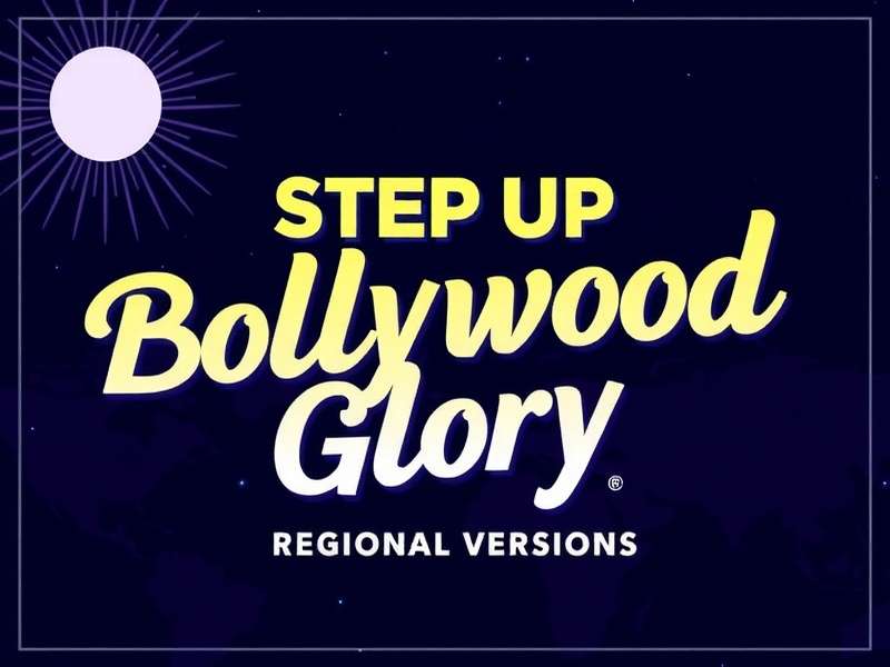 Showing different language versions of the game interface Step Up Bollywood Glory Regional Versions